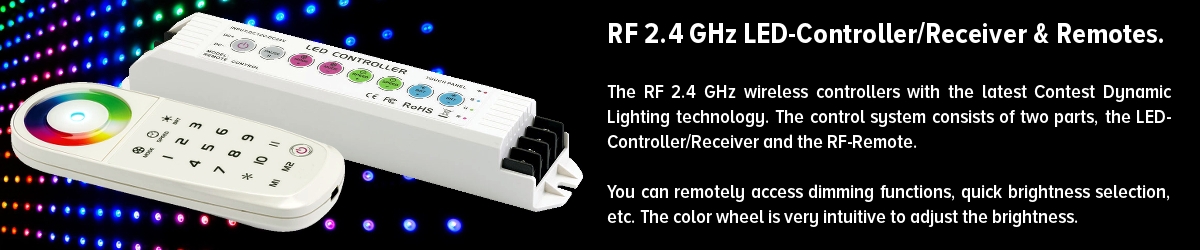 RF-Contrôleurs 2.4Ghz & Remotes