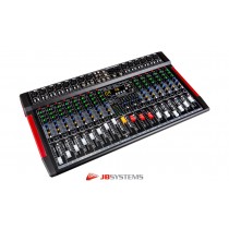 JB SYSTEMS LIVE-16 Stereo-Mixer mit Mediaplayer, Bluetooth, USB, FX-Unit