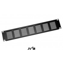 JV CASE RP 2U/V Rackblindplatte 19"/2U (8.8cm) mit Lüftungsschlitzen