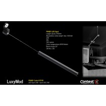 LuxyMod PEND1 LED-Pendelspot - Z-Profil - 3W - 24VAC