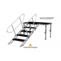 CONTESTAGE PLT-ST80140 Variable Treppe, 5 Stufen zu STAGE-Serie