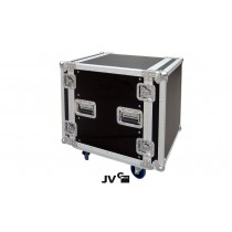 JV RACK CASE 12U Flightcase 19" mit Rollen in Premium Qualität