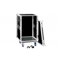JV RACK CASE 16U Flightcase 19" mit Rollen in Premium Qualität