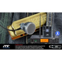 JTS RU8011-CXH SET 1-Kanal UHF-System mit CX-520W Harp-Mikrofon