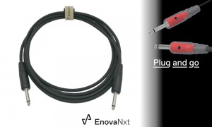 ENOVANxt Audio Instrumenten-Kabel Jack/Jack 6.35mm - True Mold Technology