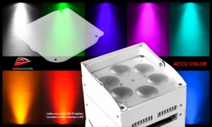 JB SYSTEMS FROSTFILTER für ACCU COLOR LED-Projektor