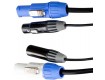 HILEC Combi/Hybridkabel mit NEUTRIK® powerCON/XLR 3-Pol