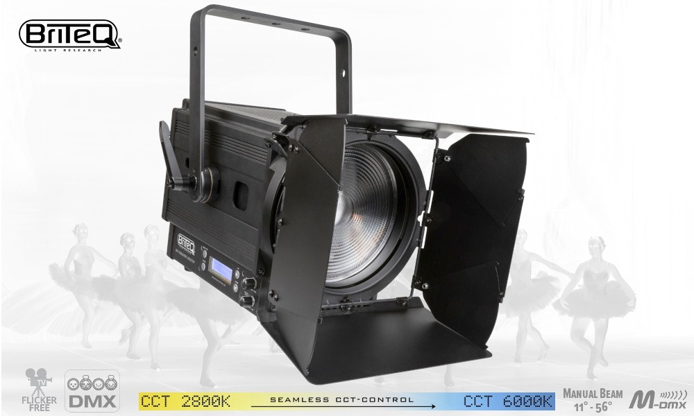 Éclairage de scène LED COB 2 en 1 DMX 100 W Projecteur + panneau