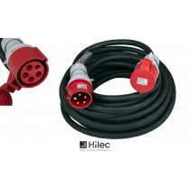 HILEC CEE-CABLE-32A-5G6-20M Câble de rallonge CEE à 5 pôles 32A, 5x6mm², longueur 20m