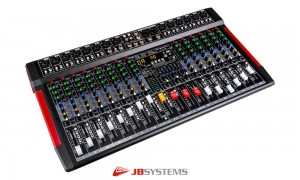 JB SYSTEMS LIVE-10 Table de mixage avec Mediaplayer, BT, USB, FX