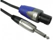 PROJECT Câble pour haut-parleurs Speakon/Jack - 2 x 1.5mm² - Noir