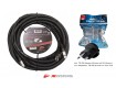 JB SYSTEMS AUDIO Câble combi/hybride T12/IEC Power/3-PIN-XLR